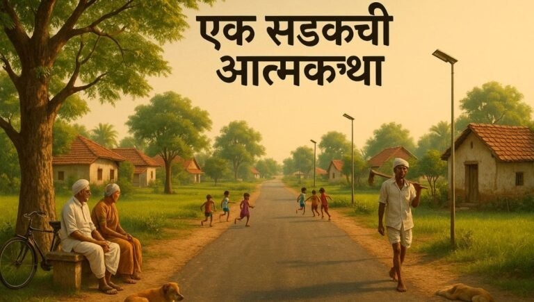 Sadak ki Atmakatha in Marathi: एक सड़कची आत्मकथा Sadak ki Atmakatha in Marathi: एक सड़कची आत्मकथा